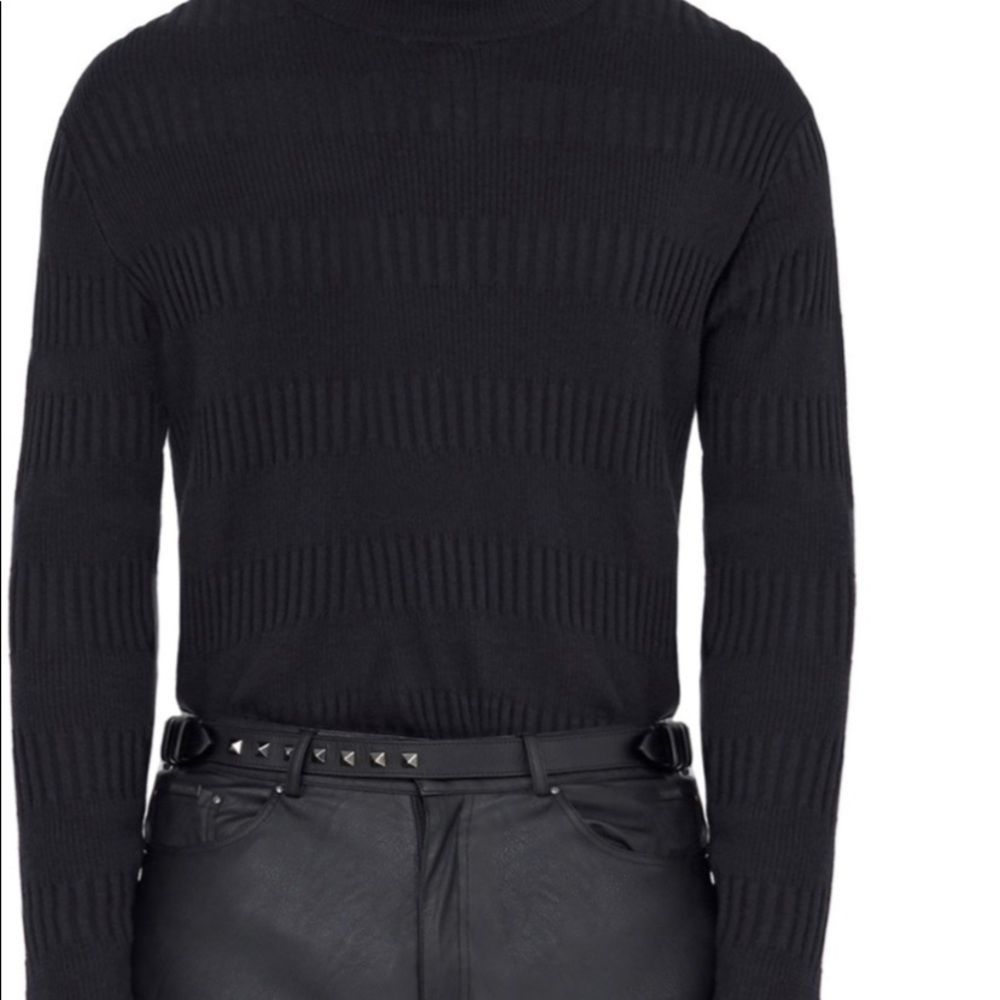 Dark GREY cashmere blend light sweater